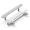 Hickory Hardware Maven Collection Pull 3-3/4 Inch 96mm Center to Center Chrome Finish H078779CH - alternate 1
